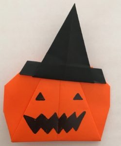 折り紙　Jack-o-Lantern